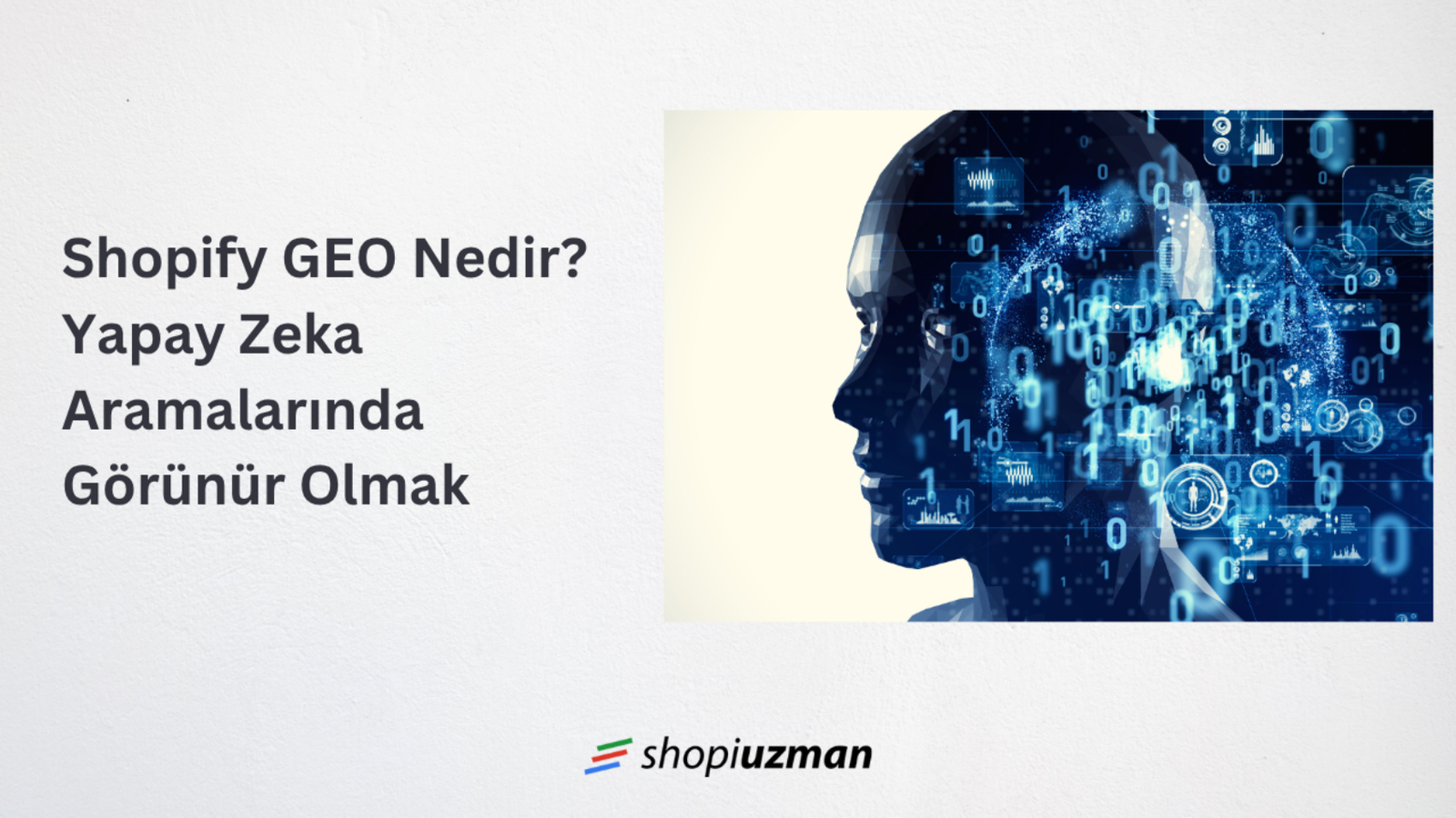 Shopify GEO Nedir? Yapay Zeka Aramalarında Görünür Olmak